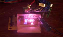 open DPSS laser